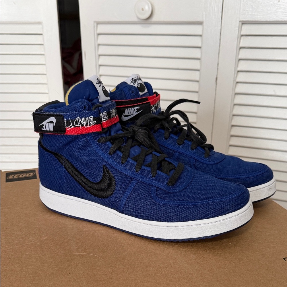 Nike Vandal High Stussy Deep Royal Blue